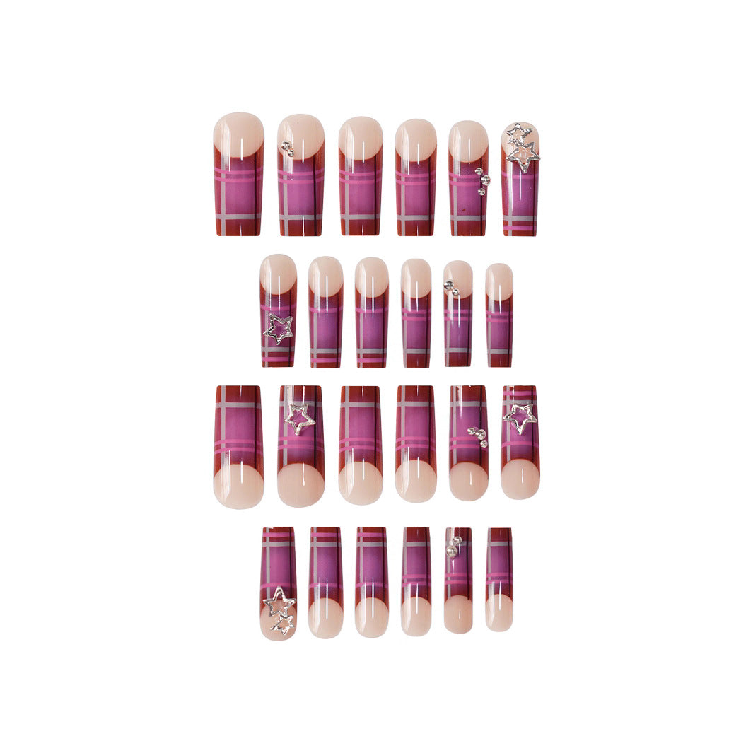 Siopsrl | Artistic Star-Embellished Nail Art Siopsrl