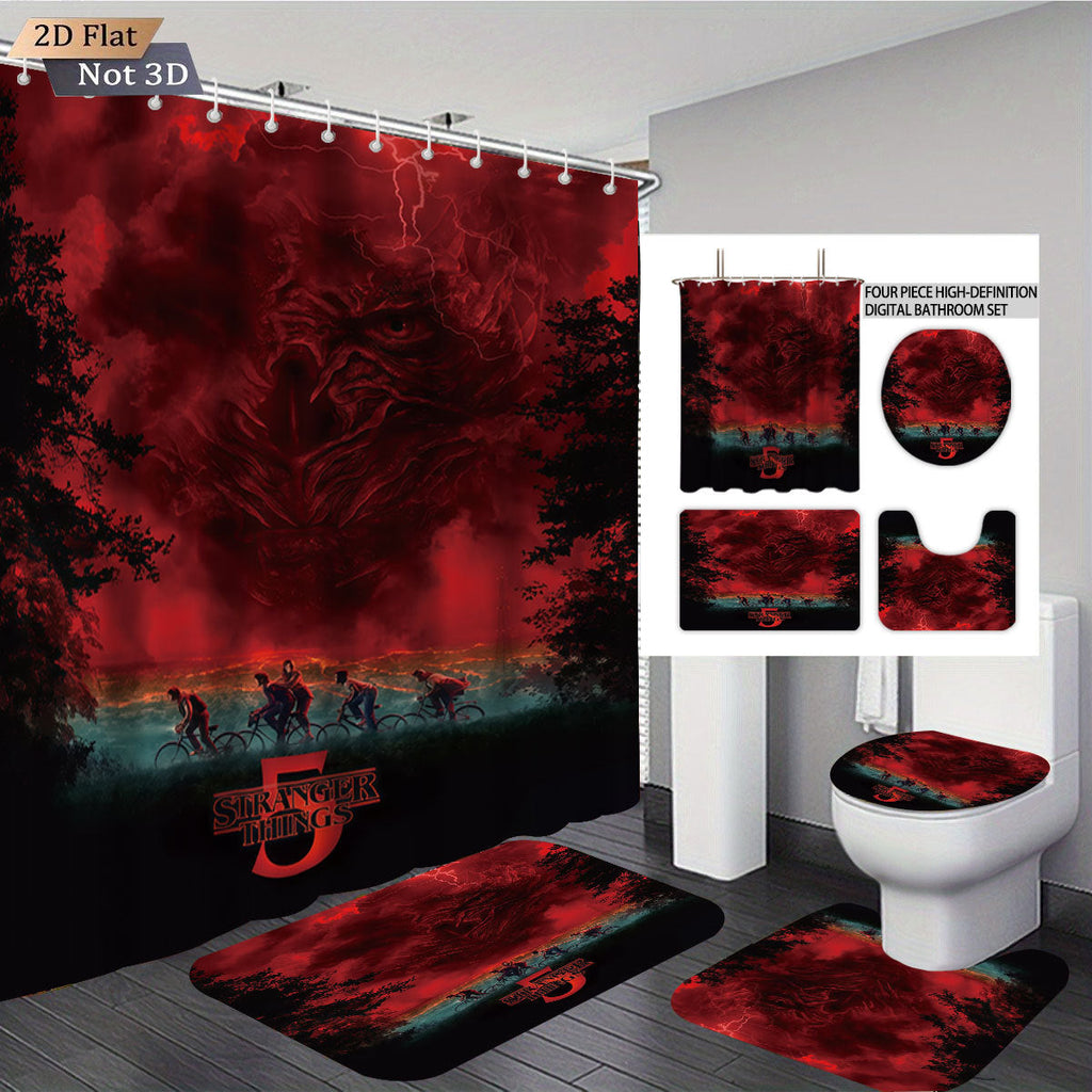 Siopsrl | Stranger Things Adventure-Themed Digital Bathroom Set Siopsrl