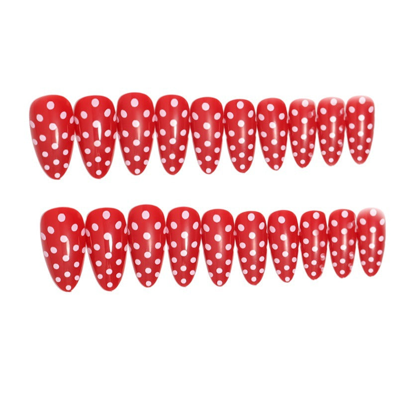 Siopsrl | Premium Polka Dot Press-On Nail Set Siopsrl