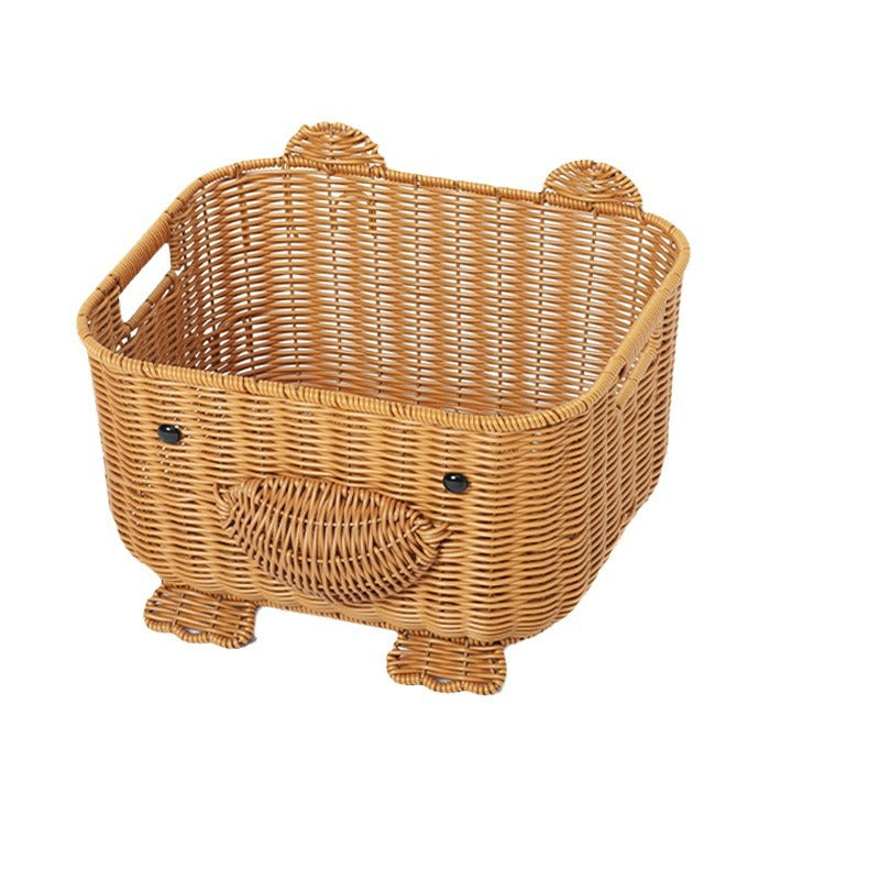 Decorative Animal-Themed Storage Basket Siopsrl