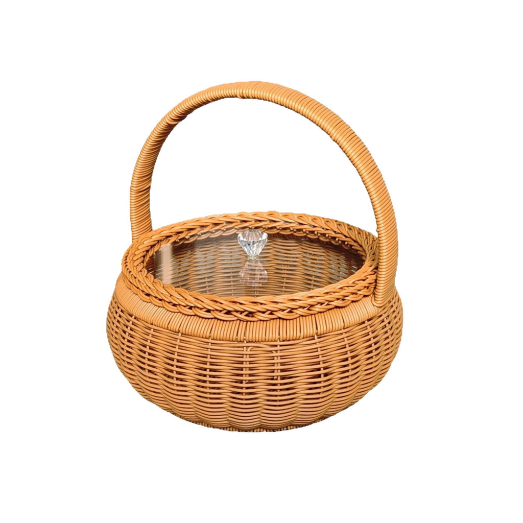 Handcrafted Woven Picnic Basket Siopsrl