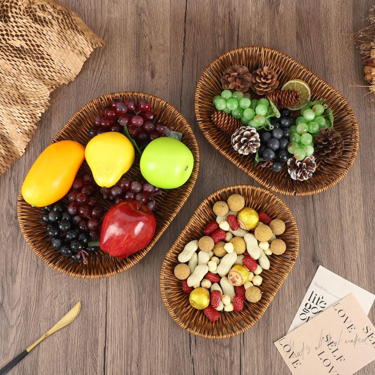 Siopsrl | Woven Serving Bowl Siopsrl