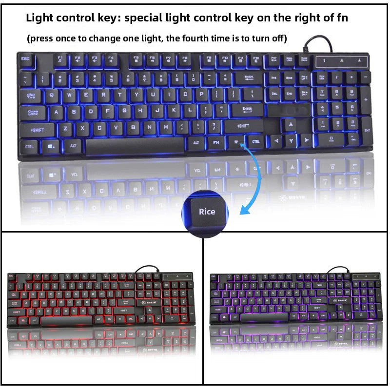 Siopsrl | Rgb Illuminated Gaming Keyboard Siopsrl