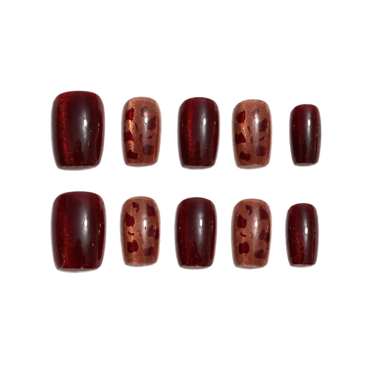 Siopsrl | Glamorous Animal Print Press-On Nail Set Siopsrl