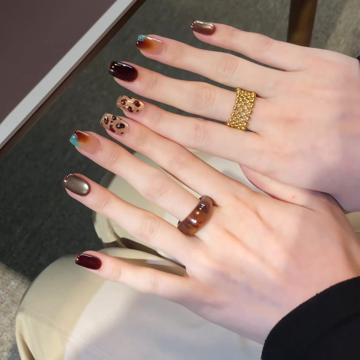 Siopsrl | Artistic Press-On Nail Design Siopsrl