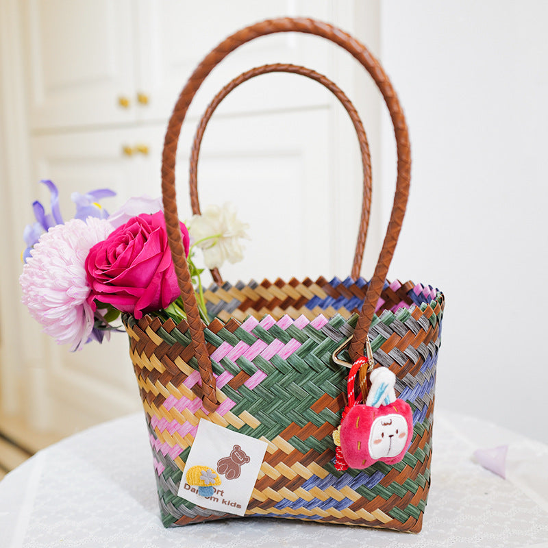 Handmade basket bag Siopsrl