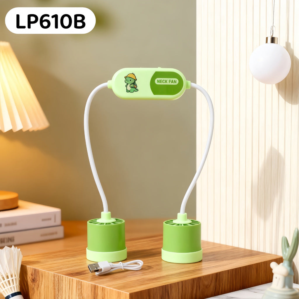 Siopsrl | Women Portable Neck Fan with Flexible Design and USB Connection Siopsrl