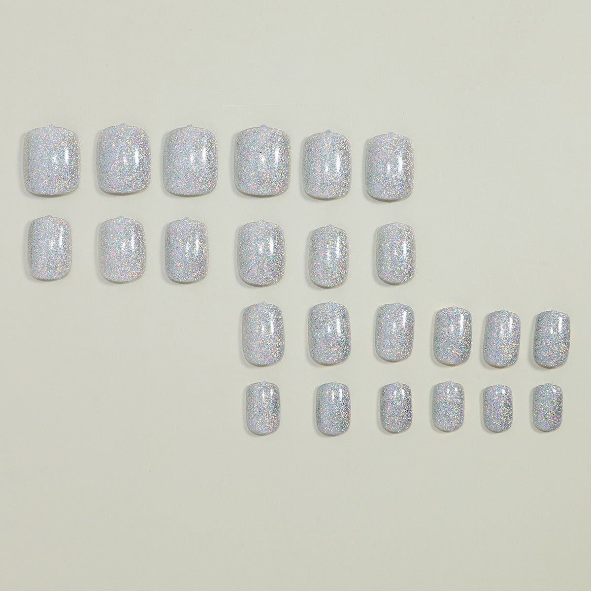 Siopsrl | Glittering Press-On Nail Tips Siopsrl