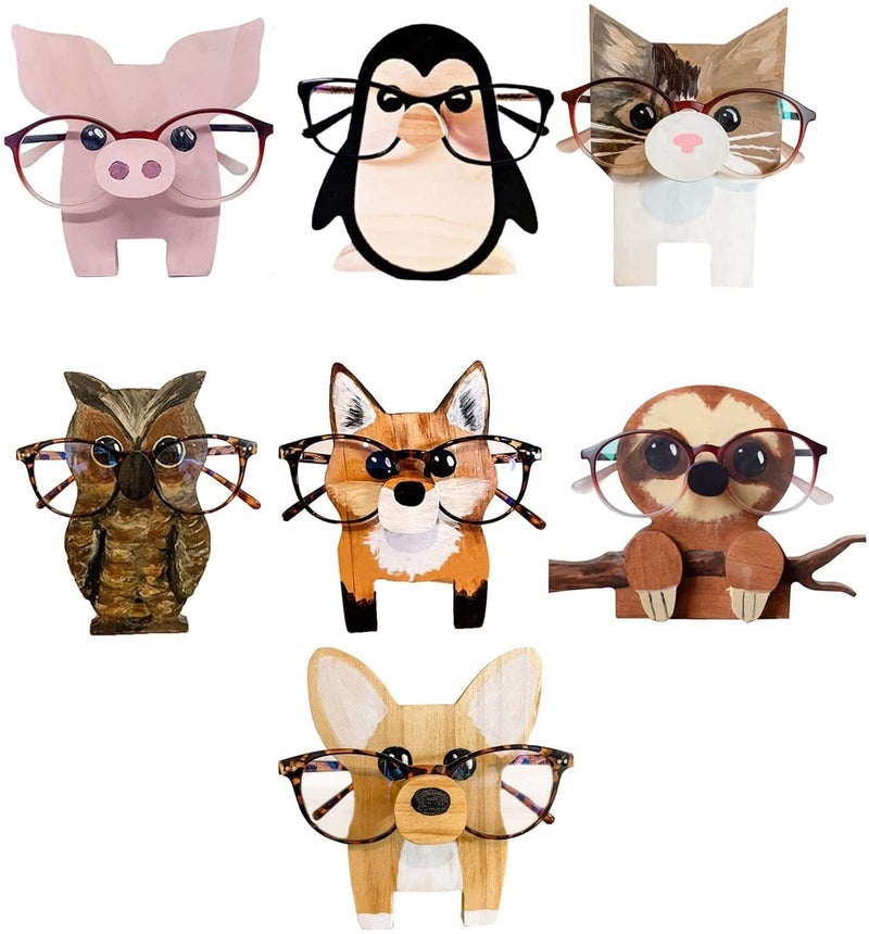 Cute wooden glasses case in animal shape | Siopsrl