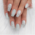 Siopsrl | Glitter-Dusted Long Stiletto Press-On Nails Siopsrl