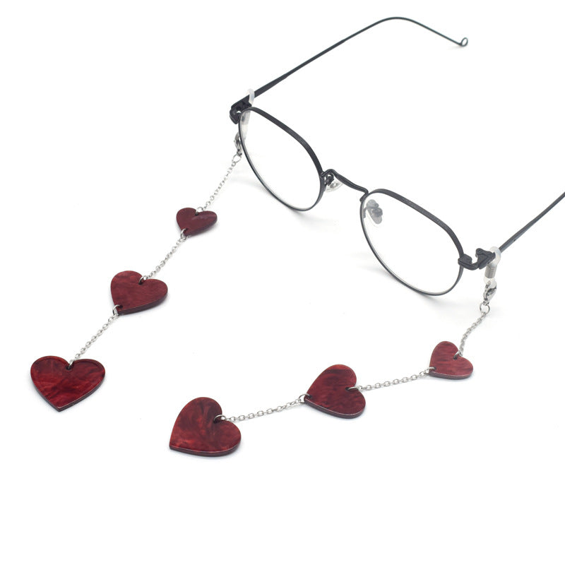 Siopsrl | Stylish Heart-Themed Eyewear Chain Siopsrl