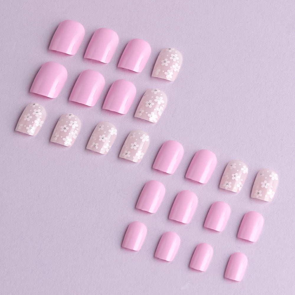 Siopsrl | Floral Themed Press-On Nail Art Set Siopsrl