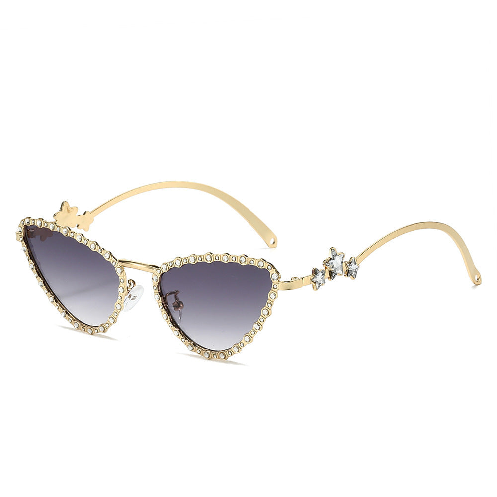 Siopsrl | Glamorous Cat-Eye Sunglasses with Crystal Accents Siopsrl