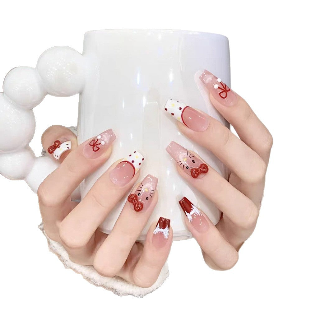 Siopsrl | Glossy Press-On Nail Extensions Siopsrl