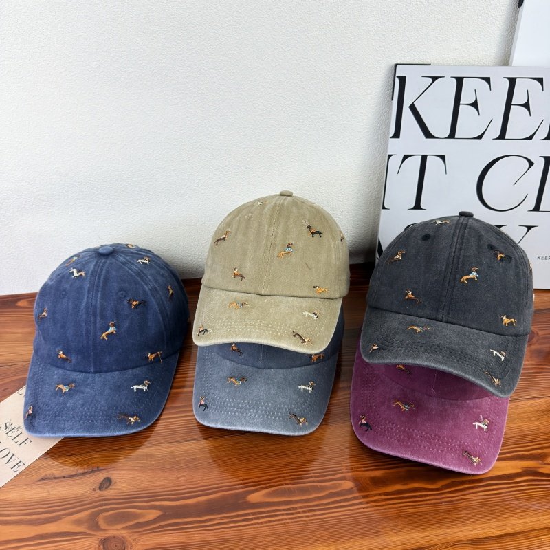 Siopsrl | Unisex Embroidered Dog-Themed Baseball Cap Siopsrl