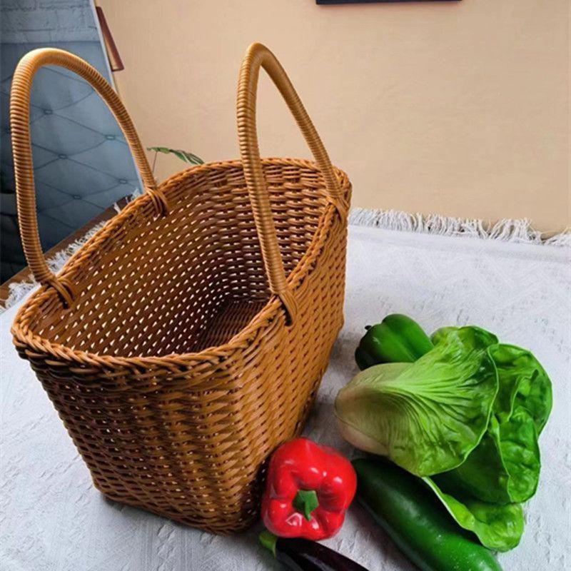 WoHandcrafted Woven Storage Basket Siopsrl