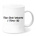 Siopsrl | Birthday Novelty Ceramic Coffee Mug With Glossy Porcelain Finish Large C-Handle Dishwasher Safe