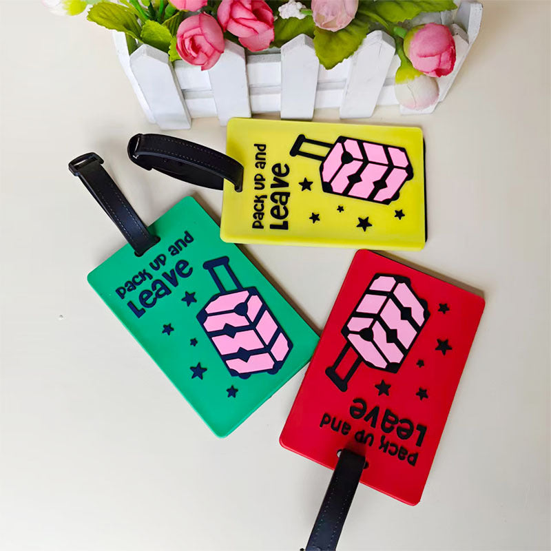 Siopsrl | Unisex Vibrant Geometric Pattern Luggage Tag Siopsrl
