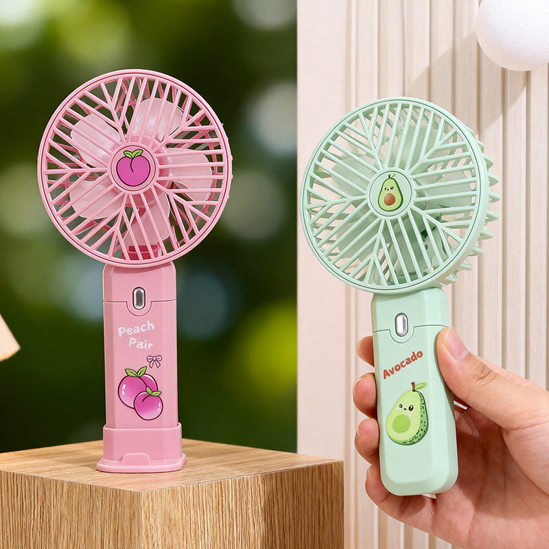 Siopsrl | Portable battery-operated handheld fan with multiple speed settings Siopsrl