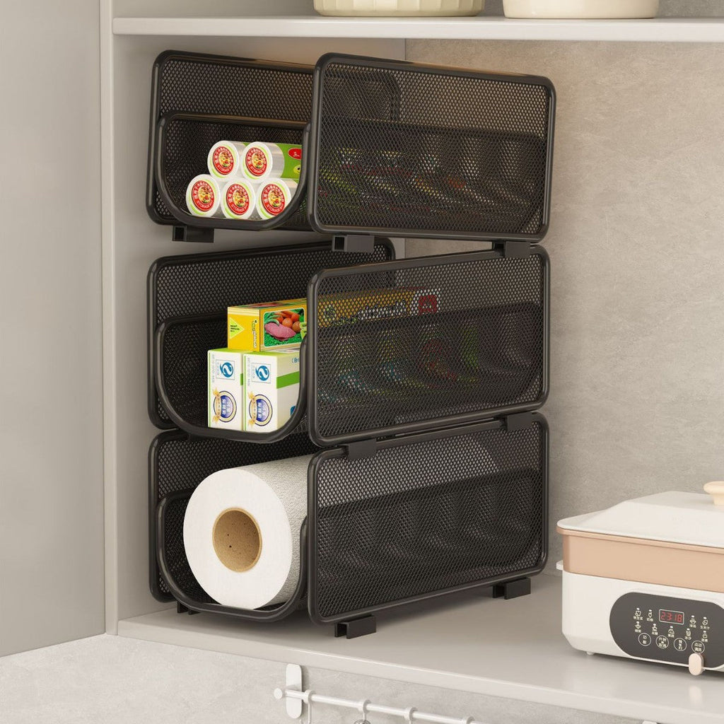 Versatile Under-Shelf Storage Basket Siopsrl