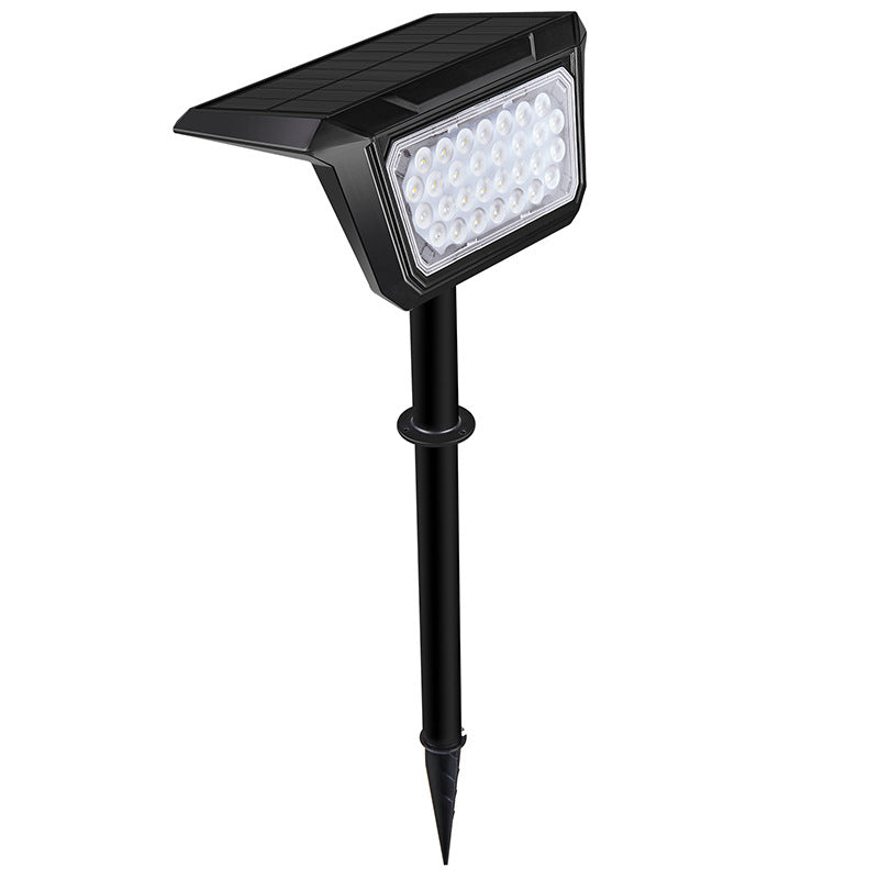 Solar-Powered LED Garden Pathway Spotlight Stakes Siopsrl