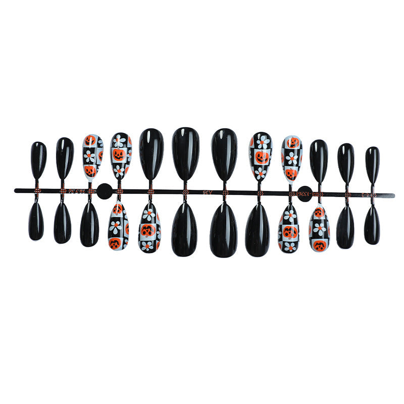 Halloween-Themed Press-On Nail Set Siopsrl