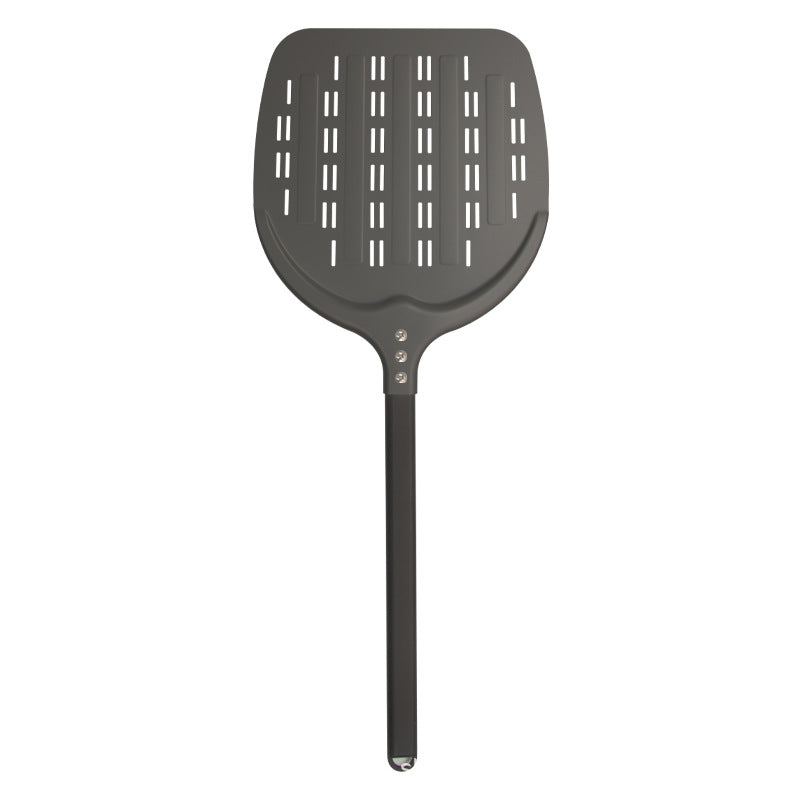 Siopsrl | perforated pizza peel with extra-long ergonomic handle Siopsrl