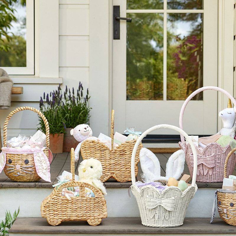 Woven Car-Shaped Storage Basket Siopsrl