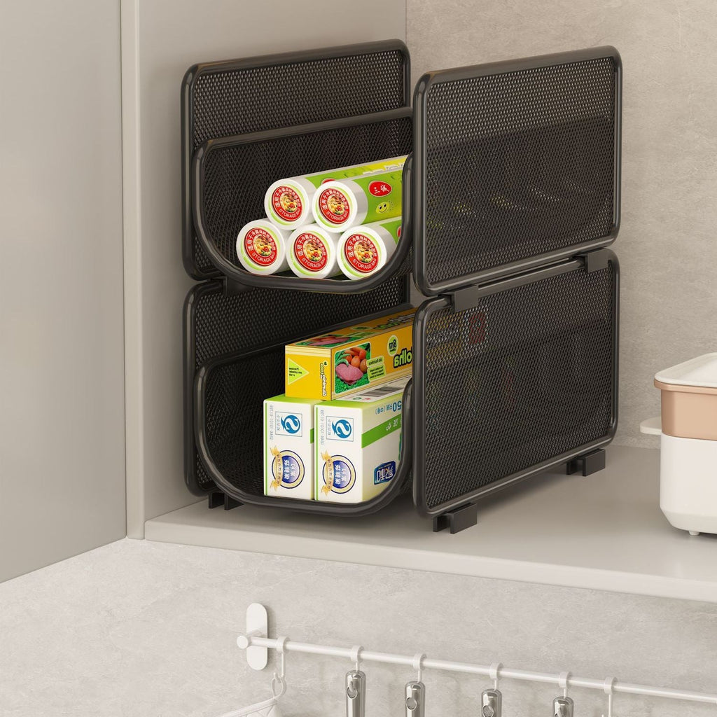 Versatile Under-Shelf Storage Basket Siopsrl