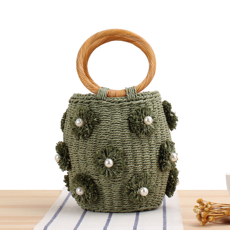Siopsrl | Handbag with Unique Pearl Applications Siopsrl