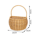 Handwoven Round Storage Basket Siopsrl