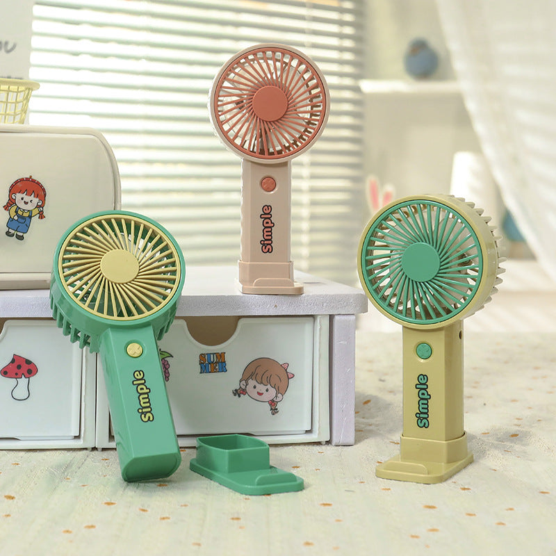 Siopsrl | Ladies portable hand fan with variable speed control and ergonomic design Siopsrl