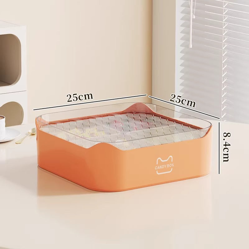 Siopsrl | Multi-Purpose Storage Organizer with Transparent Lid Siopsrl