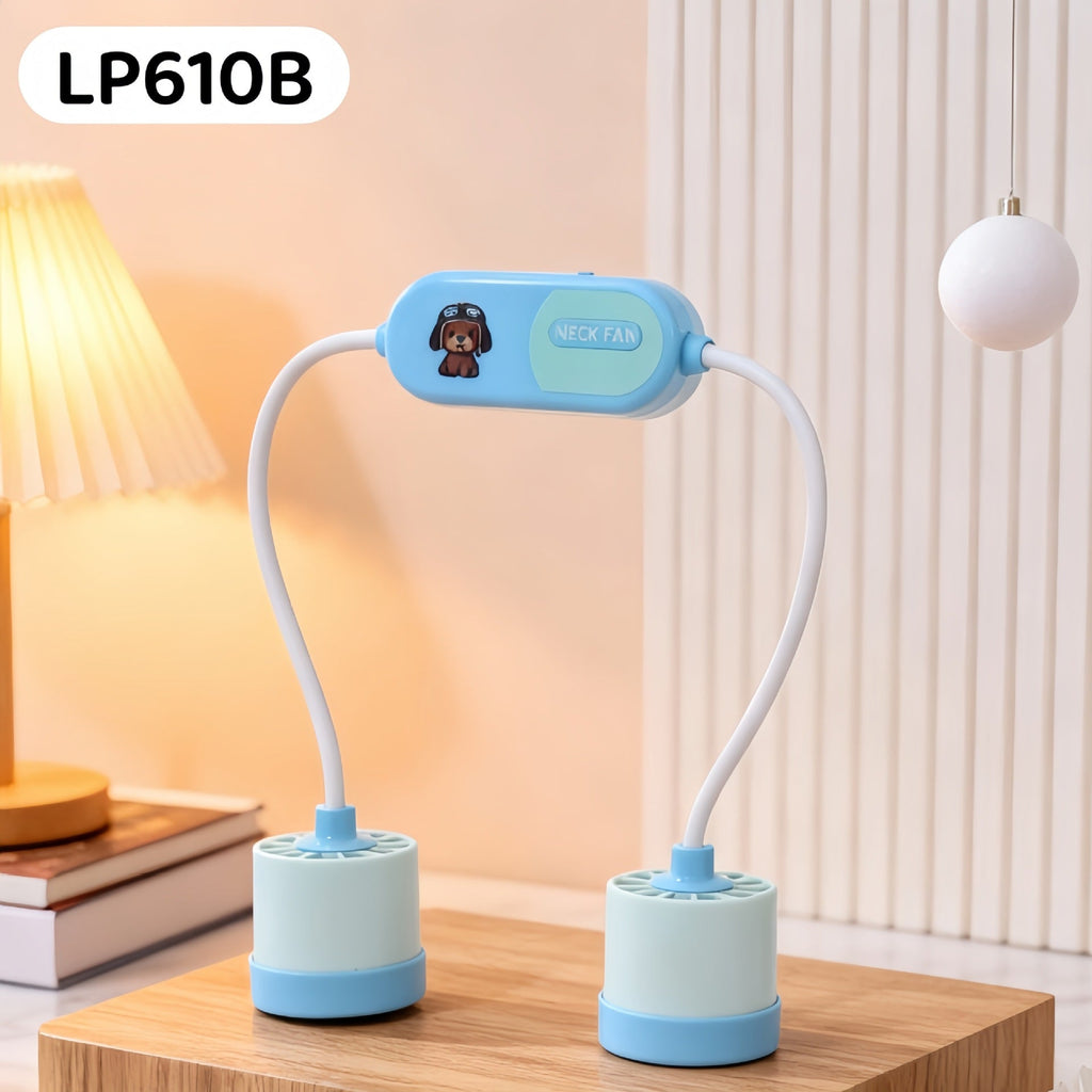 Siopsrl | Portable Neck Fan with Flexible Gooseneck and USB Connection Siopsrl