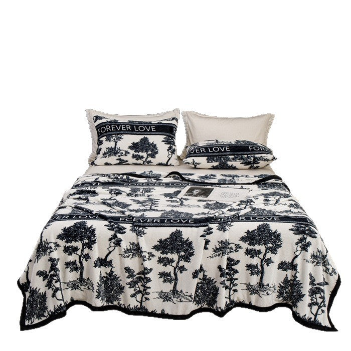 Siopsrl | Women Patterned Blanket made of Soft Cotton Siopsrl