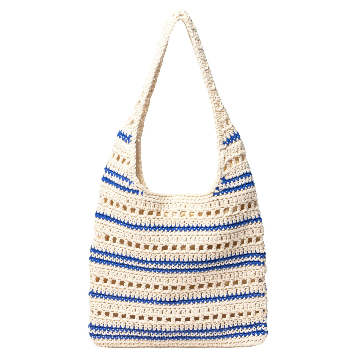 Siopsrl | Macrame Beach Bag with Modern Structural Details Siopsrl
