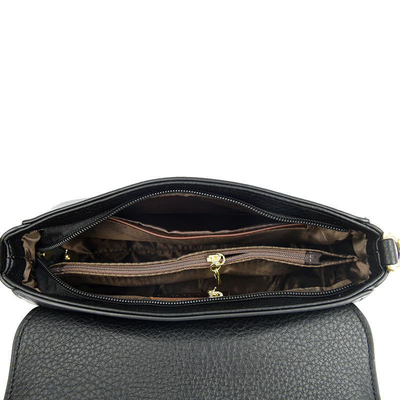 Siopsrl | Elegant Faux Leather Crossbody Bag Siopsrl