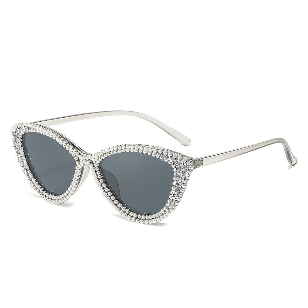 Siopsrl | Glamorous Rhinestone-Embellished Cat-Eye Sunglasses Siopsrl
