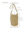 Siopsrl | Braided Natural Material Tote Bag Siopsrl