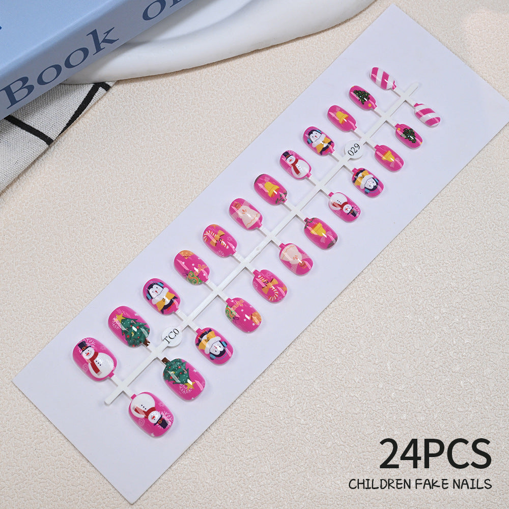 Siopsrl | Children's Fun-Themed Press-On Nail Set Siopsrl