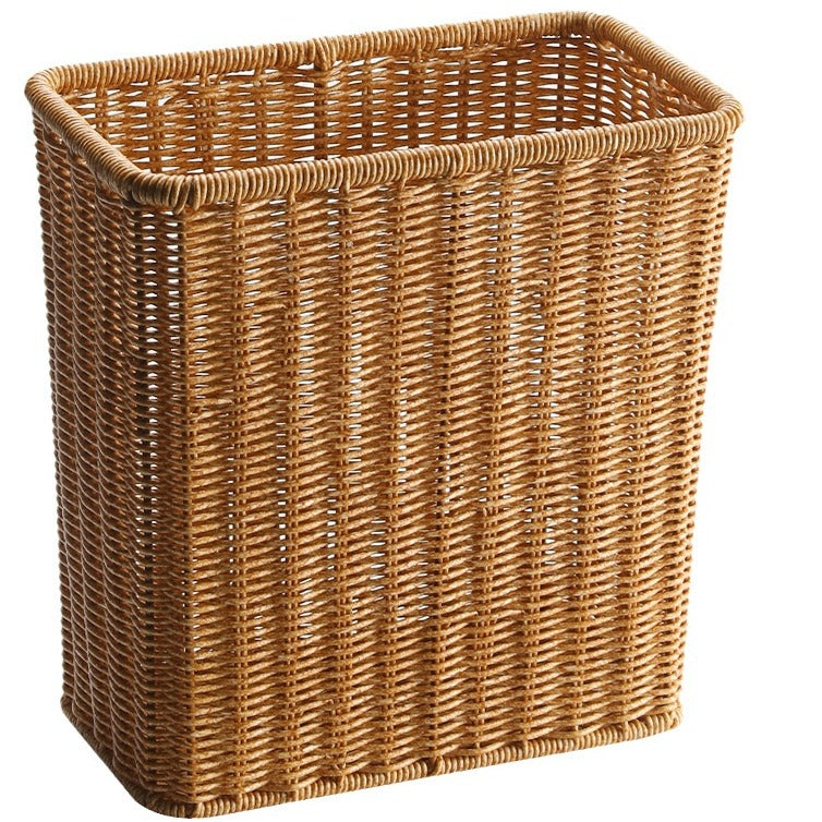 Handcrafted Wicker Waste Bin Siopsrl