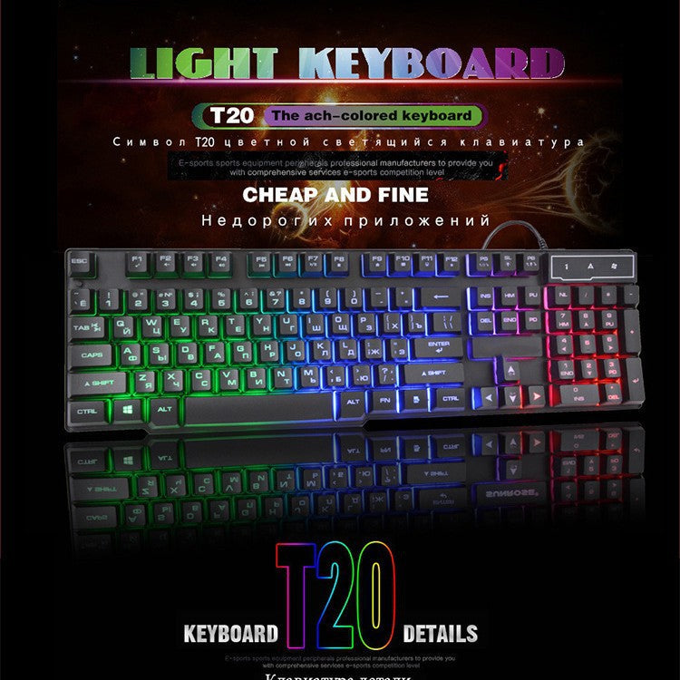 Siopsrl | Rgb Illuminated Gaming Keyboard Siopsrl