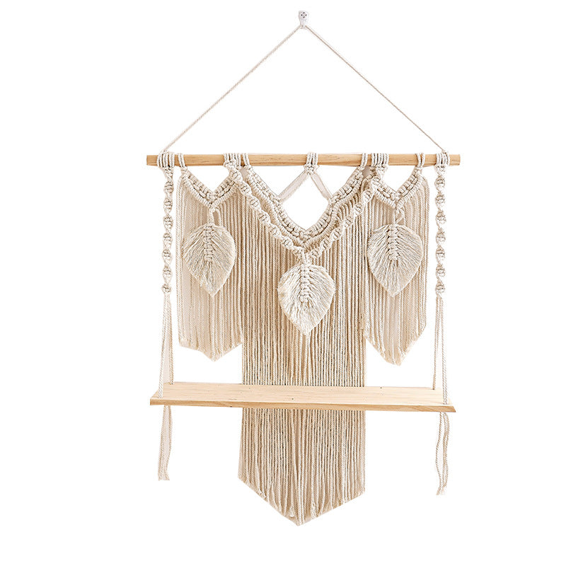Artistic Macrame Wall Hanging Shelf Siopsrl