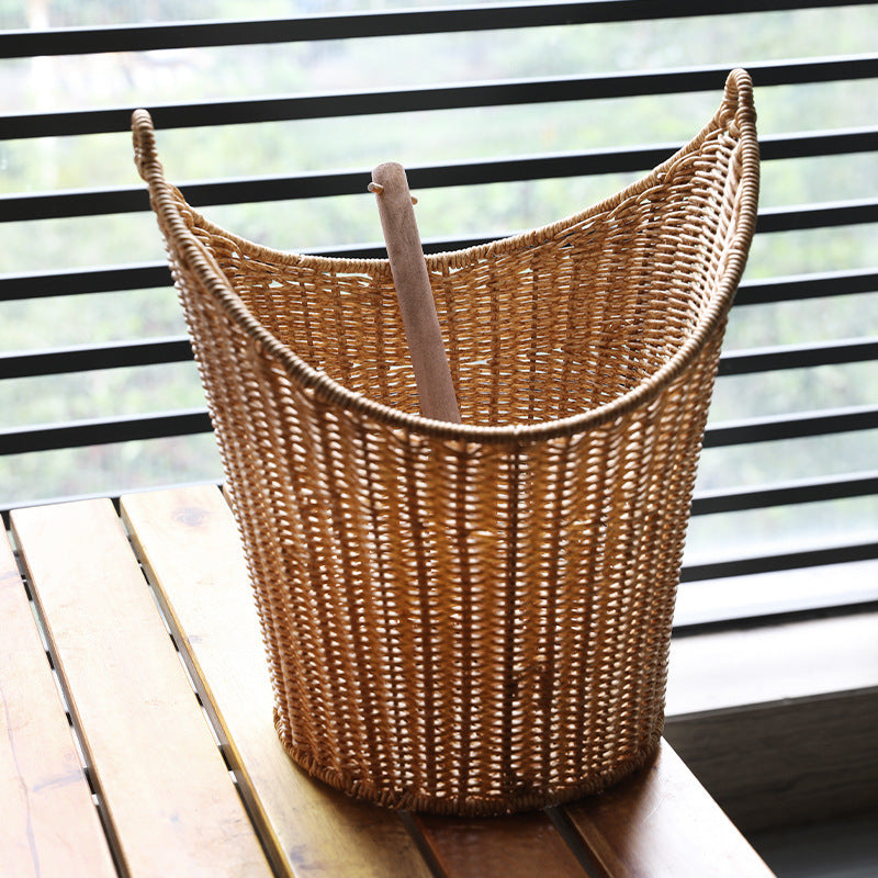 Stylish Woven Hanging Storage Basket Siopsrl