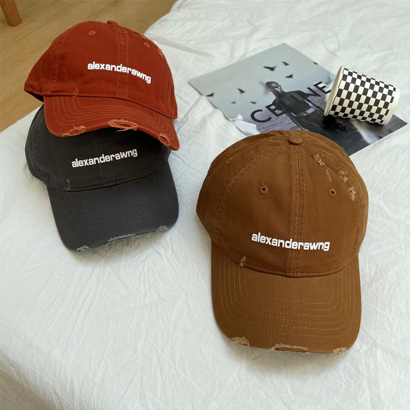 Siopsrl | Unisex Distressed Cotton Baseball Cap Siopsrl