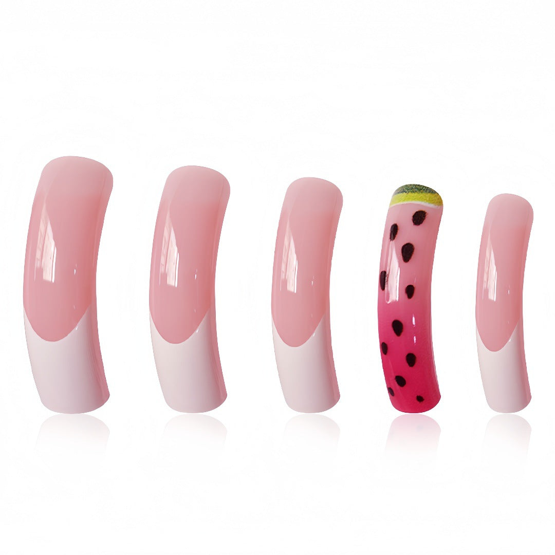 Siopsrl | Watermelon-Inspired Press-On Nail Set Siopsrl