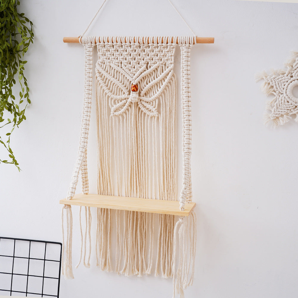 Decorative Macramé Swing Shelf Siopsrl