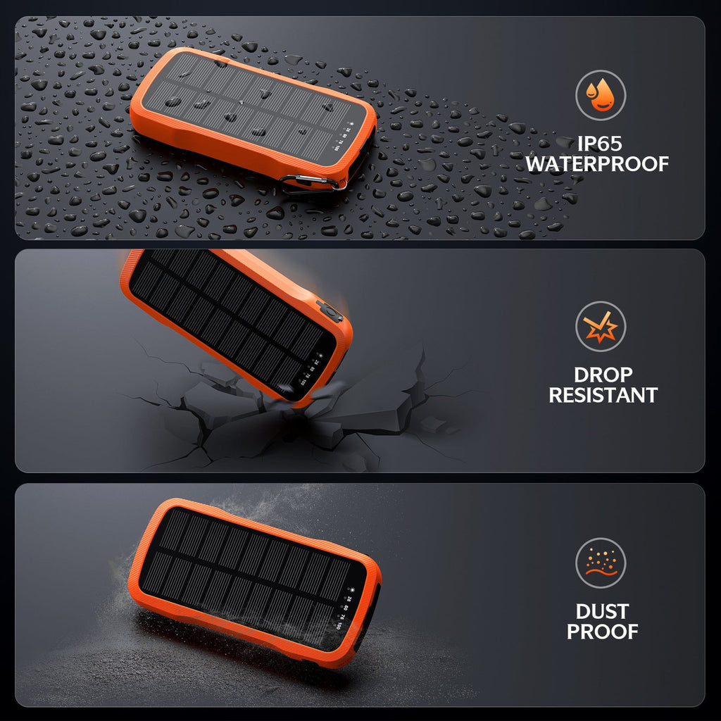 Siopsrl | Solar charger with integrated USB ports and LED lamps Siopsrl