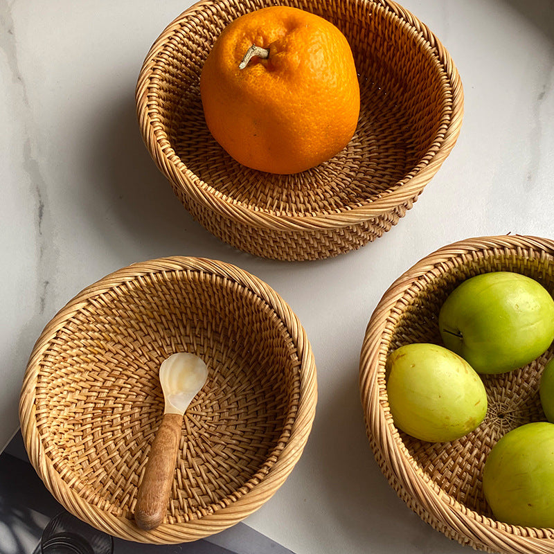 Set of three handcrafted baskets Siopsrl