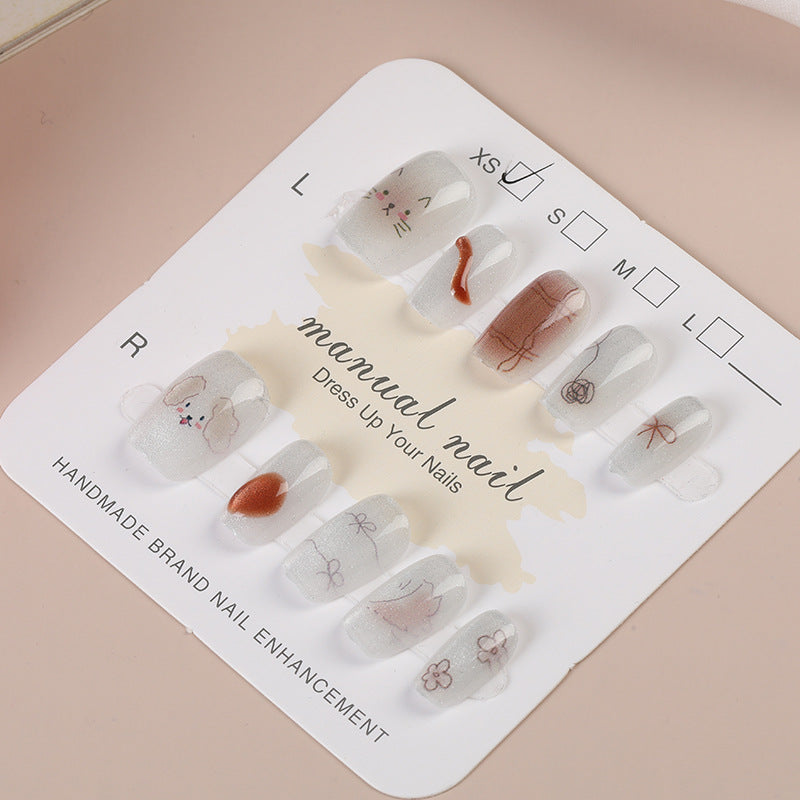Siopsrl | Artisanal Press-On Nail Set Siopsrl